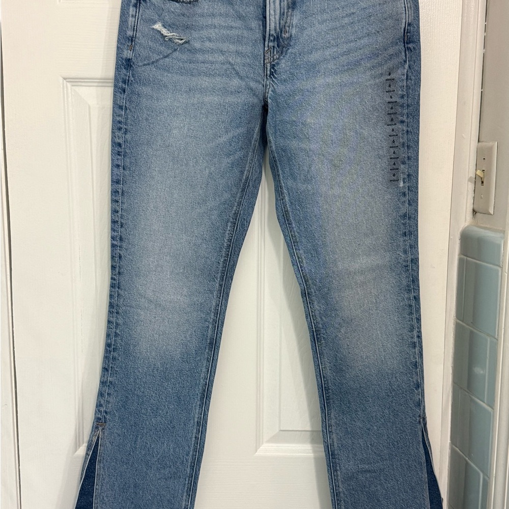 American Eagle Outfitters Light Blue Flare Jeans